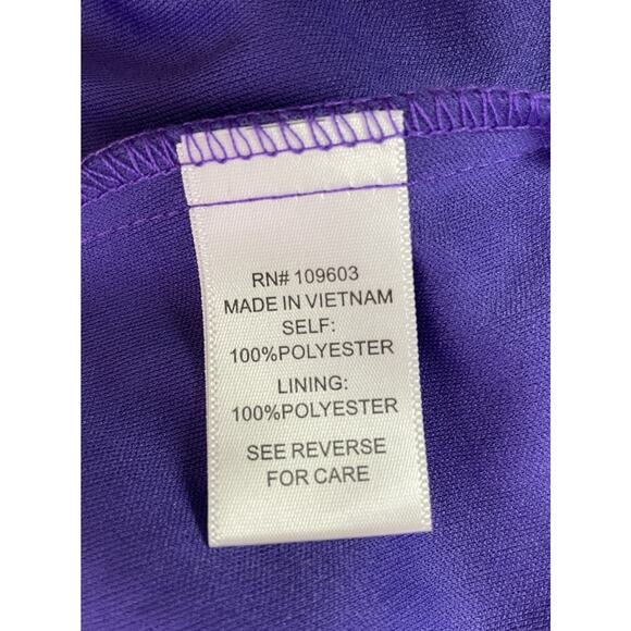 Chris McLaughlin Size 4 Boho Maxi Dress Multicolor Tribal Floral Print V Neck - Picture 12 of 13